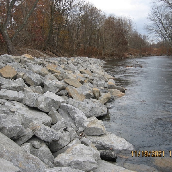 Lackawanna River - Streambank Stabilization Phase III (2021)
